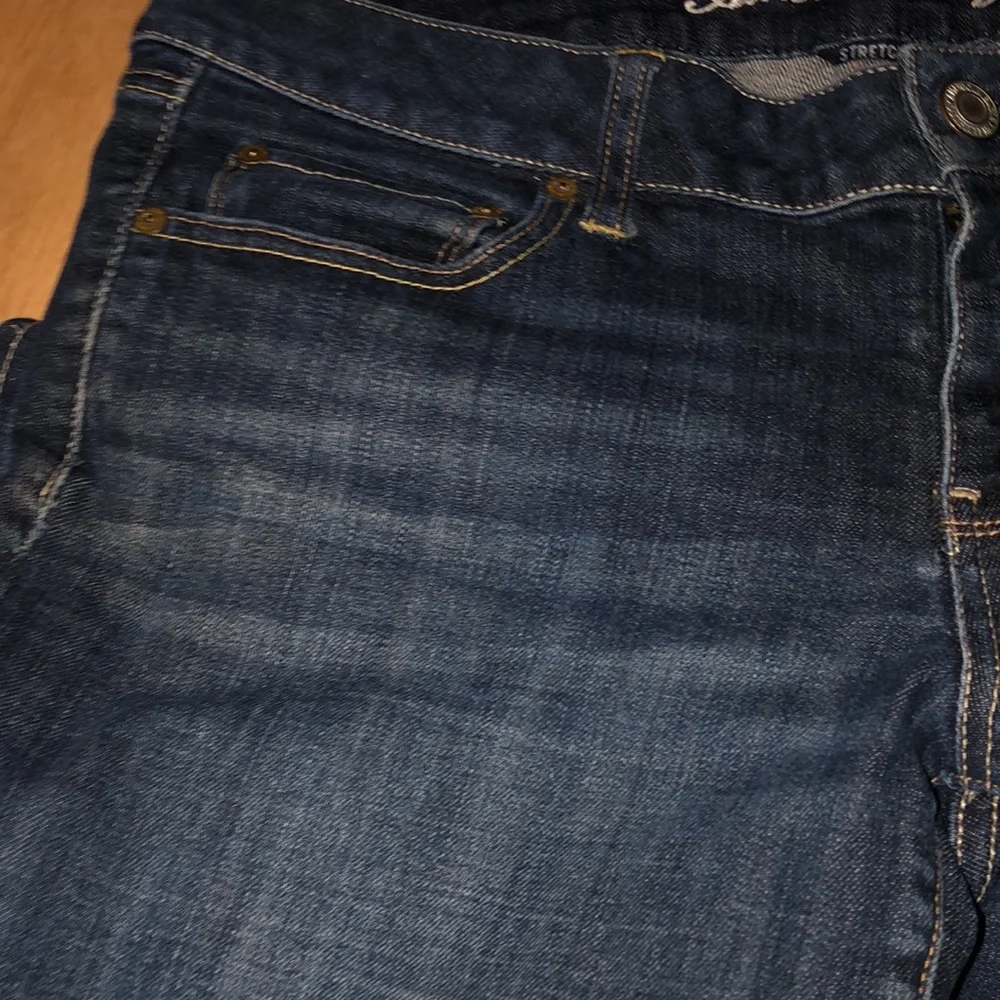 American Eagle Straight Leg Stretch Jeans Size 12 - Picture 12 of 16